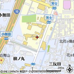 宮崎トヨタ自動車ネッツ宮崎花ヶ島マイカーセンター周辺の地図