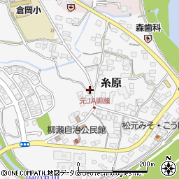 宮崎県宮崎市糸原468周辺の地図