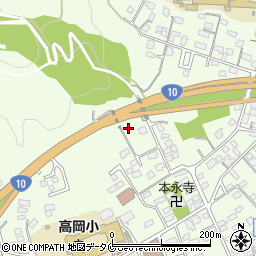 宮崎県宮崎市高岡町内山2821周辺の地図