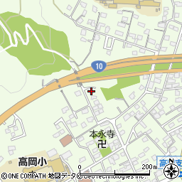 宮崎県宮崎市高岡町内山2811周辺の地図