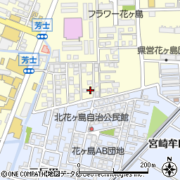 宮崎県宮崎市芳士800周辺の地図