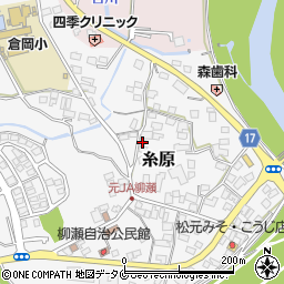 宮崎県宮崎市糸原292周辺の地図