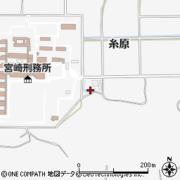 宮崎県宮崎市糸原4597周辺の地図