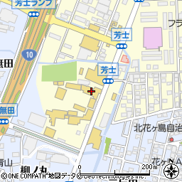 宮崎トヨタ　花ヶ島店周辺の地図