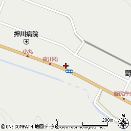 宮崎森林管理署野尻森林事務所周辺の地図