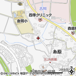 宮崎県宮崎市糸原578周辺の地図