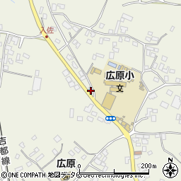 宮崎県西諸県郡高原町広原1037-3周辺の地図