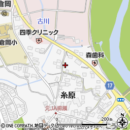 宮崎県宮崎市糸原237周辺の地図