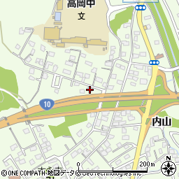 宮崎県宮崎市高岡町内山2712周辺の地図