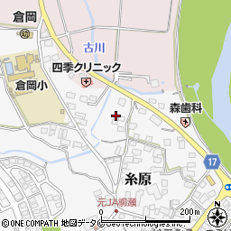 宮崎県宮崎市糸原490周辺の地図