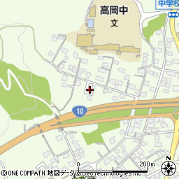 宮崎県宮崎市高岡町内山2722-9周辺の地図