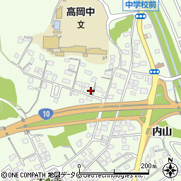 宮崎県宮崎市高岡町内山2706周辺の地図