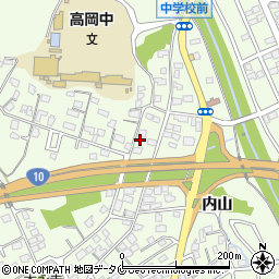 宮崎県宮崎市高岡町内山2750周辺の地図