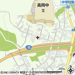 宮崎県宮崎市高岡町内山2720周辺の地図