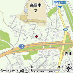 宮崎県宮崎市高岡町内山2705周辺の地図