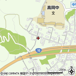 宮崎県宮崎市高岡町内山2723周辺の地図