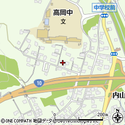 宮崎県宮崎市高岡町内山2704周辺の地図