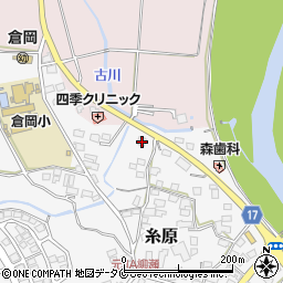 宮崎県宮崎市糸原494周辺の地図