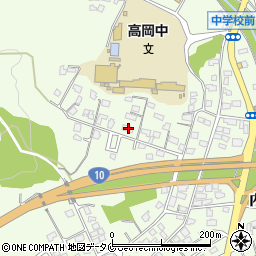 宮崎県宮崎市高岡町内山2696周辺の地図