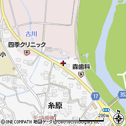 宮崎県宮崎市糸原239-3周辺の地図