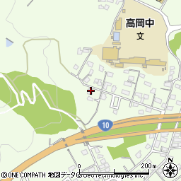 宮崎県宮崎市高岡町内山2726周辺の地図