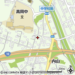 宮崎県宮崎市高岡町内山2747-1周辺の地図