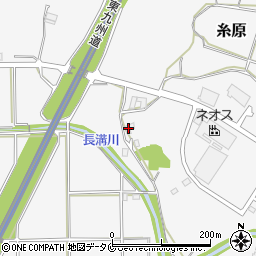 宮崎県宮崎市糸原893周辺の地図