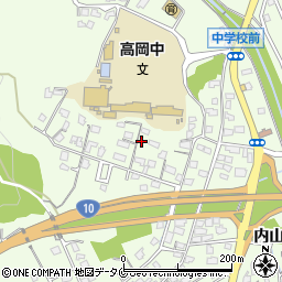 宮崎県宮崎市高岡町内山2702周辺の地図