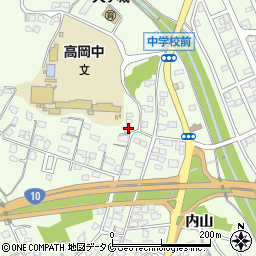 宮崎県宮崎市高岡町内山2621周辺の地図