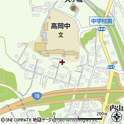 宮崎県宮崎市高岡町内山2701周辺の地図