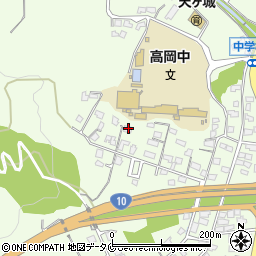 宮崎県宮崎市高岡町内山2693周辺の地図