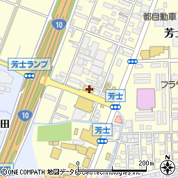 宮崎県宮崎市芳士604周辺の地図