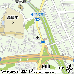 宮崎県宮崎市高岡町内山2612-1周辺の地図