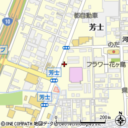 宮崎県宮崎市芳士711周辺の地図