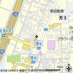 宮崎県宮崎市芳士616周辺の地図