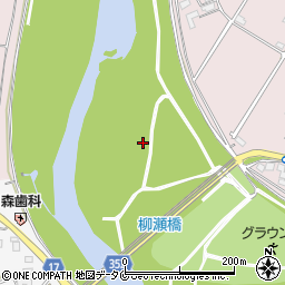 本庄川周辺の地図