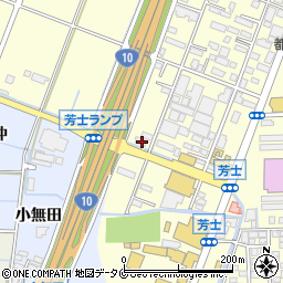 宮崎県宮崎市芳士561周辺の地図
