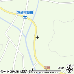 宮崎県宮崎市高岡町内山237-1周辺の地図