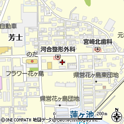 宮崎県宮崎市芳士1039周辺の地図