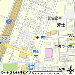 宮崎県宮崎市芳士619周辺の地図
