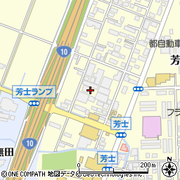 宮崎県宮崎市芳士592周辺の地図