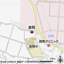 倉岡周辺の地図