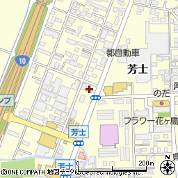 宮崎県宮崎市芳士623周辺の地図