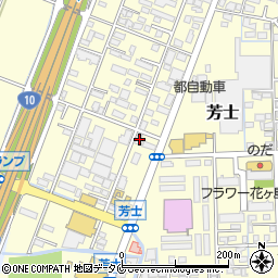 宮崎県宮崎市芳士625周辺の地図