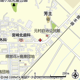 宮崎県宮崎市芳士1984周辺の地図