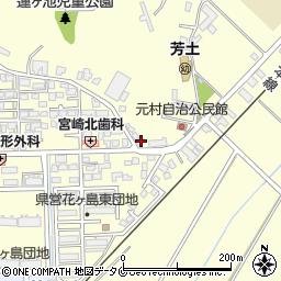 宮崎県宮崎市芳士1106周辺の地図