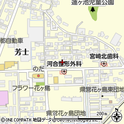 宮崎県宮崎市芳士1036周辺の地図