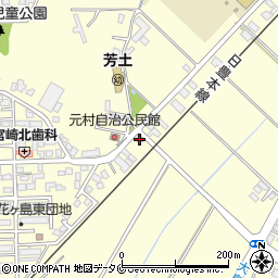 宮崎県宮崎市芳士1673周辺の地図