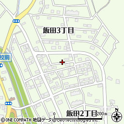 飯田1号街区公園周辺の地図