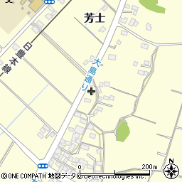 宮崎県宮崎市芳士1786周辺の地図